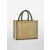 Natural Starched Jute Mini Gift Bag
