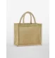 Natural Starched Jute Mini Gift Bag FullGadgets.com