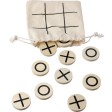 Natural wooden tic-tac-toe game Waltraud FullGadgets.com