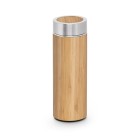 NATUREL. Borraccia termica in bambù e acciaio inox (90% riciclato) 430 mL FullGadgets.com