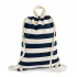 Nautical Gymsac 100% Canvas Personalizzabile