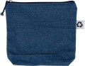 Necessaire in denim riciclato Orin
