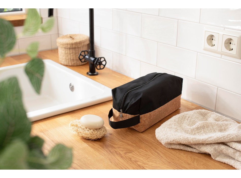 Necessarie in poliestere 600 D e sughero Lynn FullGadgets.com