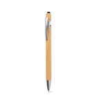 NEIL BAMBOO. Penne a sfera in bambù, con dettagli inalluminio cromato FullGadgets.com