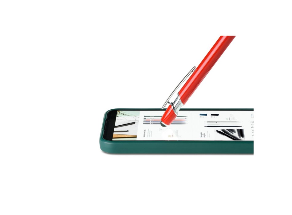 NEIL. Penna a sfera con corpo in alluminio riciclato (100% rAL) e punta tattile FullGadgets.com