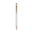 NEIL ROSE. Penna a sfera realizzata in alluminio riciclato (100% rAL), con finitura opaca e inchiostro blu FullGadgets.com