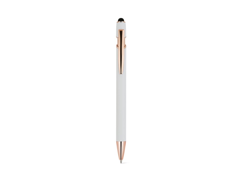 NEIL ROSE. Penna a sfera realizzata in alluminio riciclato (100% rAL), con finitura opaca e inchiostro blu FullGadgets.com