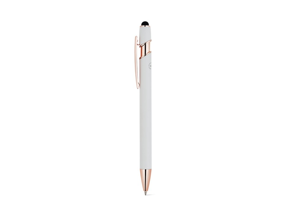 NEIL ROSE. Penna a sfera realizzata in alluminio riciclato (100% rAL), con finitura opaca e inchiostro blu FullGadgets.com