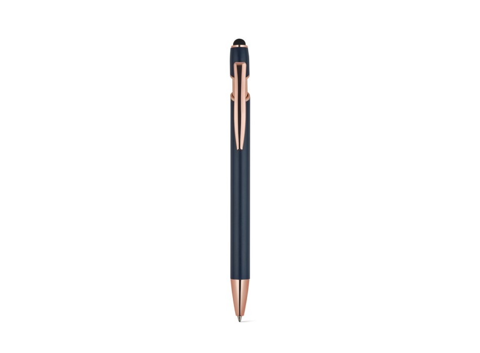 NEIL ROSE. Penna a sfera realizzata in alluminio riciclato (100% rAL), con finitura opaca e inchiostro blu FullGadgets.com