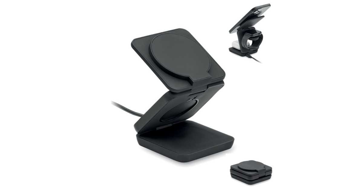 NETICA - Power bank pieghevole 3in1 - Caricabatterie wireless ...