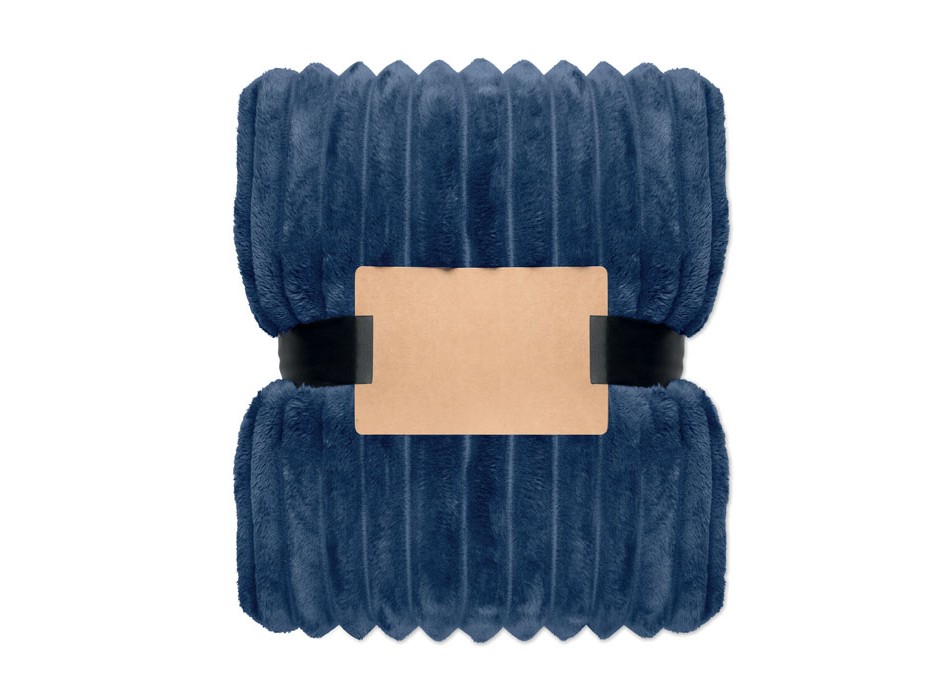 NIEVE - Coperta a righe in pile RPET FullGadgets.com