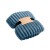 NIEVE - Coperta a righe in pile RPET