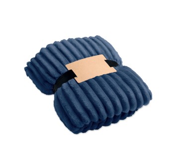 NIEVE - Coperta a righe in pile RPET FullGadgets.com