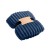 NIEVE - Coperta a righe in pile RPET