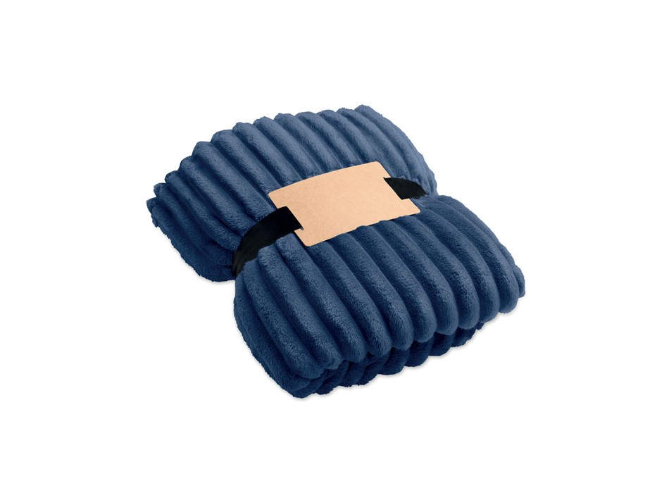 NIEVE - Coperta a righe in pile RPET FullGadgets.com