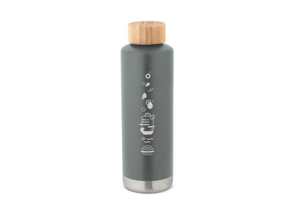 NORRE BOTTLE. Borraccia in acciaio inox (riciclata al 36%) con doppio corpo e sistema sottovuoto 640 mL FullGadgets.com
