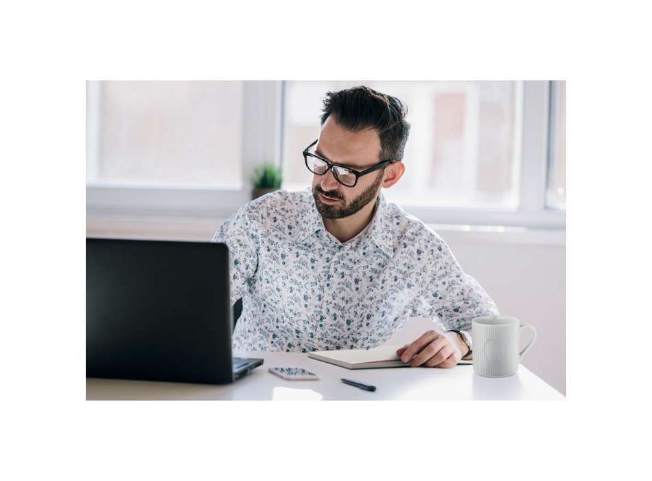 NOTA - Notebook A5 in PU con penna FullGadgets.com