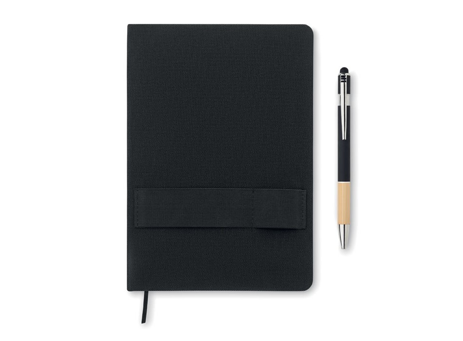 NOTA - Notebook A5 RPET con penna FullGadgets.com