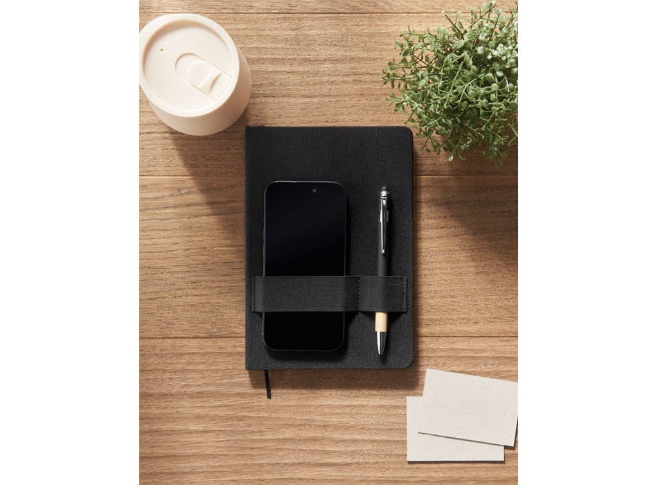 NOTA - Notebook A5 RPET con penna FullGadgets.com