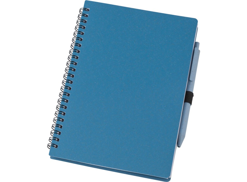 Notebook in fibra di grano con penna Massimo FullGadgets.com