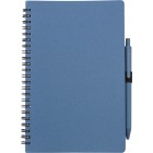 Notebook in fibra di grano con penna Massimo FullGadgets.com