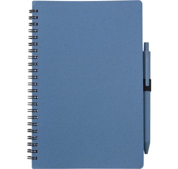 Notebook in fibra di grano con penna Massimo FullGadgets.com