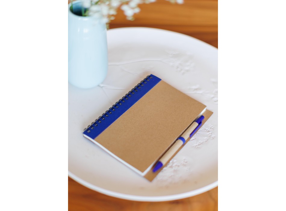 Notebook Stella | Recycled cardboard | Lined | Ballpen FullGadgets.com