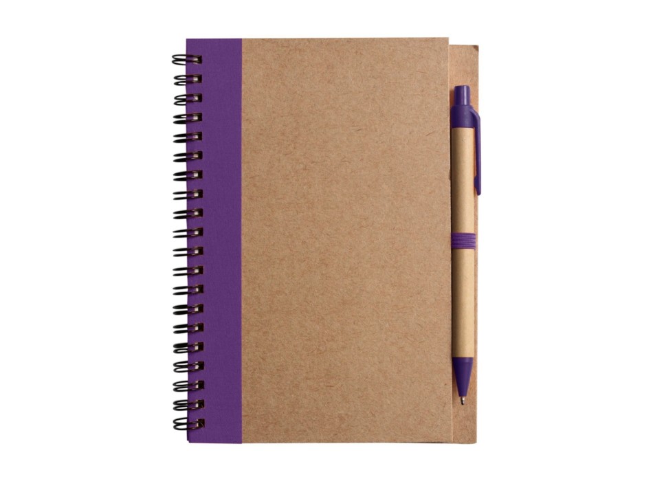 Notebook Stella | Recycled cardboard | Lined | With ballpen FullGadgets.com