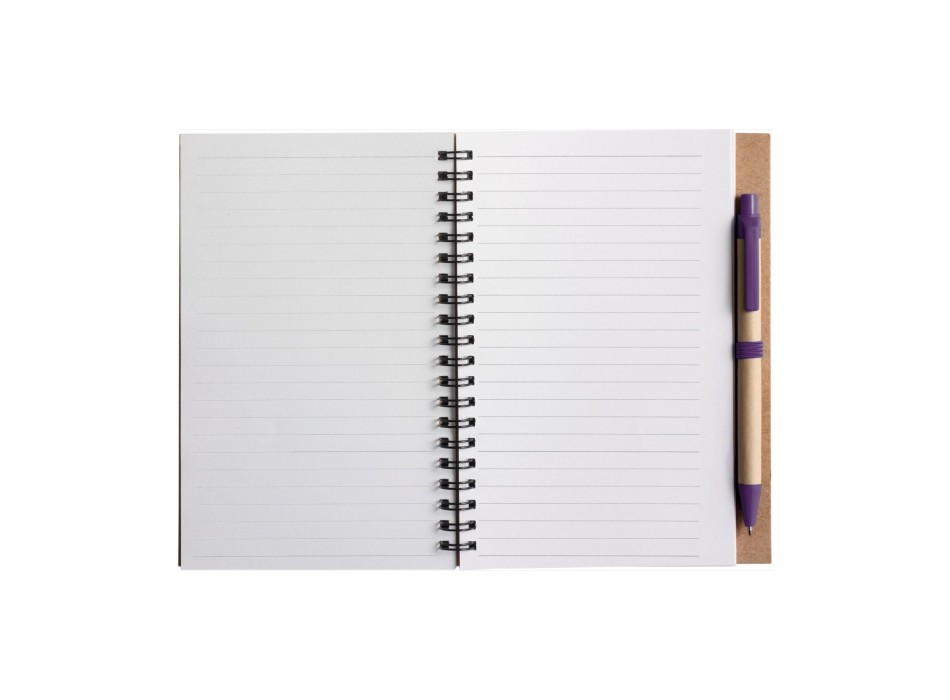 Notebook Stella | Recycled cardboard | Lined | With ballpen FullGadgets.com