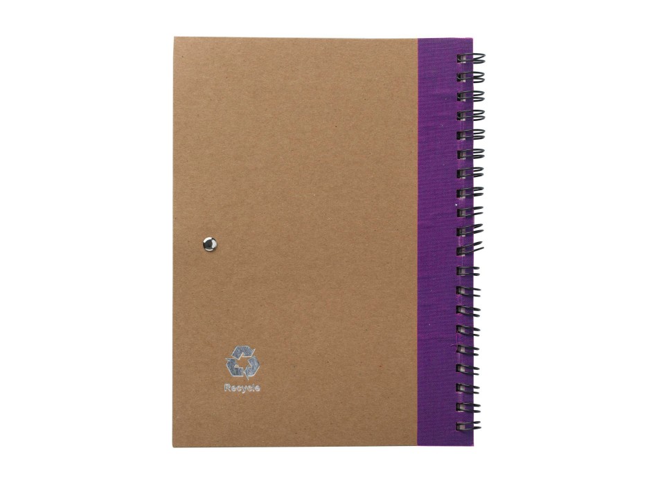 Notebook Stella | Recycled cardboard | Lined | With ballpen FullGadgets.com