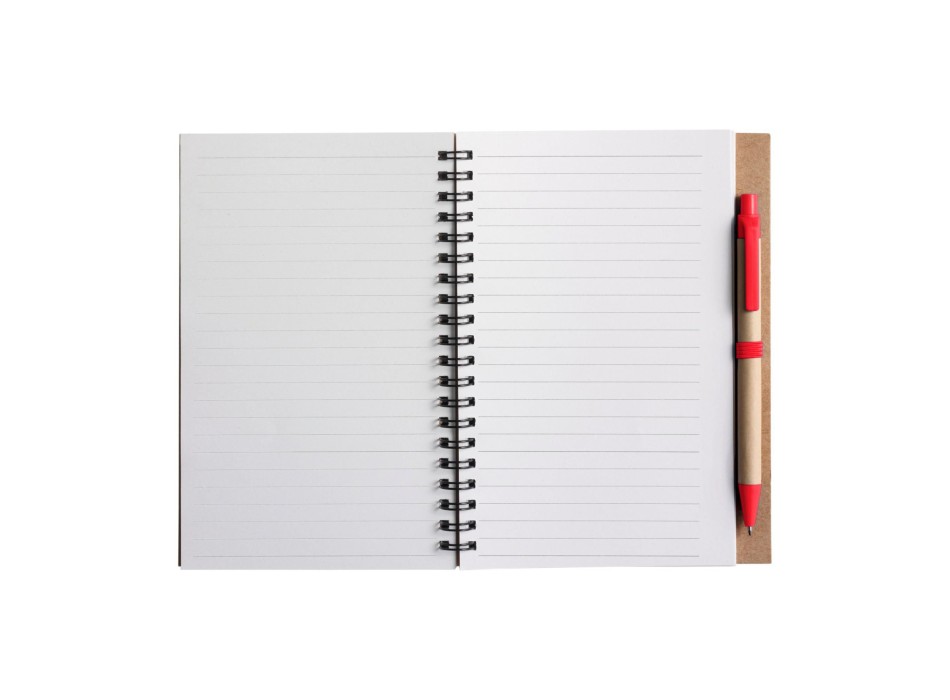 Notebook Stella | Recycled cardboard | Lined | With ballpen FullGadgets.com