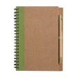 Notebook Stella | Recycled cardboard | Lined | With ballpen FullGadgets.com