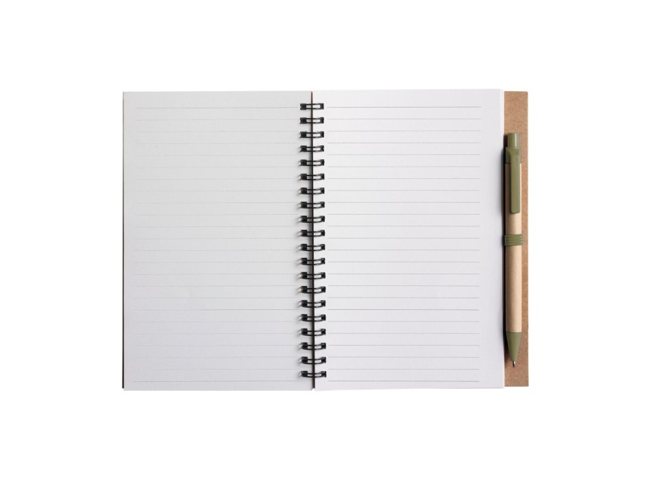 Notebook Stella | Recycled cardboard | Lined | With ballpen FullGadgets.com