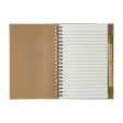 Notebook Stella | Recycled cardboard | Lined | With ballpen FullGadgets.com