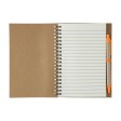 Notebook Stella | Recycled cardboard | Lined | With ballpen FullGadgets.com