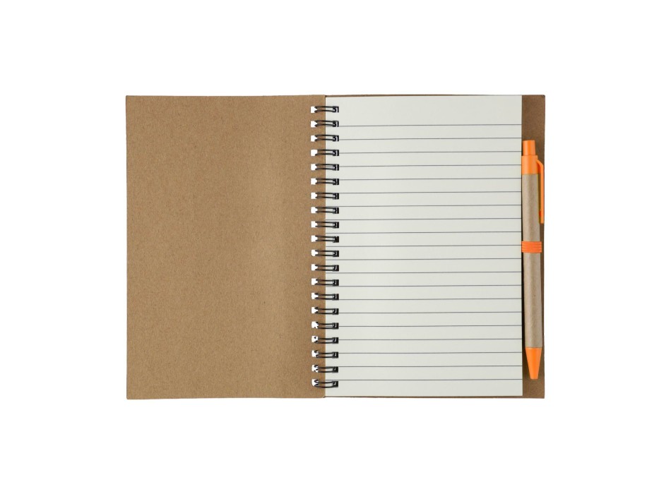 Notebook Stella | Recycled cardboard | Lined | With ballpen FullGadgets.com