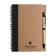 Notebook Stella | Recycled cardboard | Lined | With ballpen FullGadgets.com