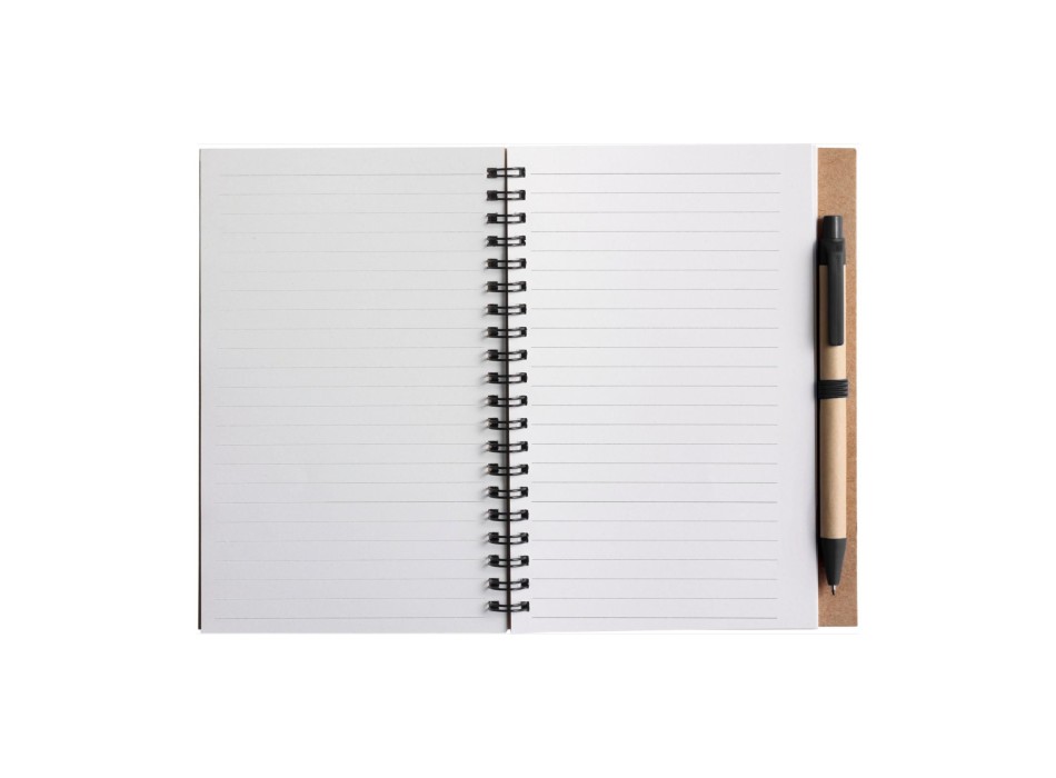 Notebook Stella | Recycled cardboard | Lined | With ballpen FullGadgets.com