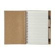 Notebook Stella | Recycled cardboard | Lined | With ballpen FullGadgets.com