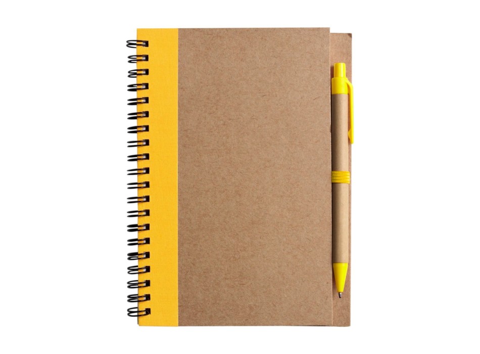 Notebook Stella | Recycled cardboard | Lined | With ballpen FullGadgets.com