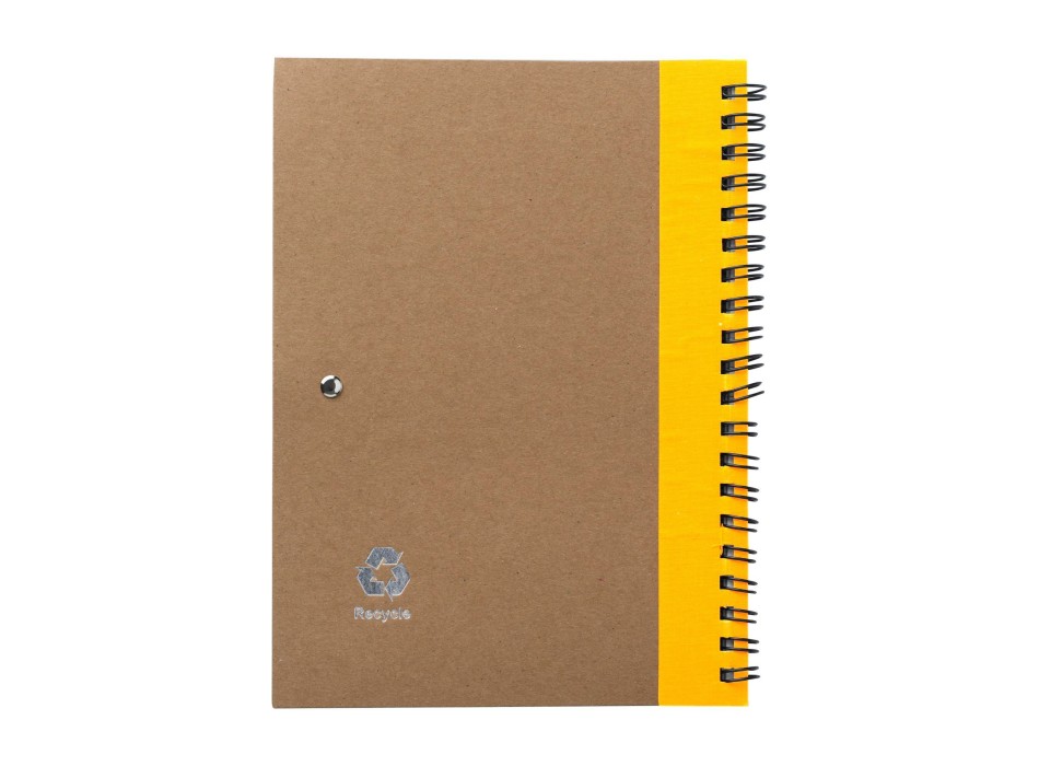 Notebook Stella | Recycled cardboard | Lined | With ballpen FullGadgets.com