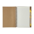 Notebook Stella | Recycled cardboard | Lined | With ballpen FullGadgets.com