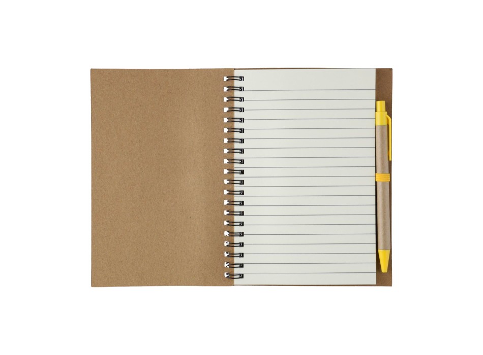 Notebook Stella | Recycled cardboard | Lined | With ballpen FullGadgets.com