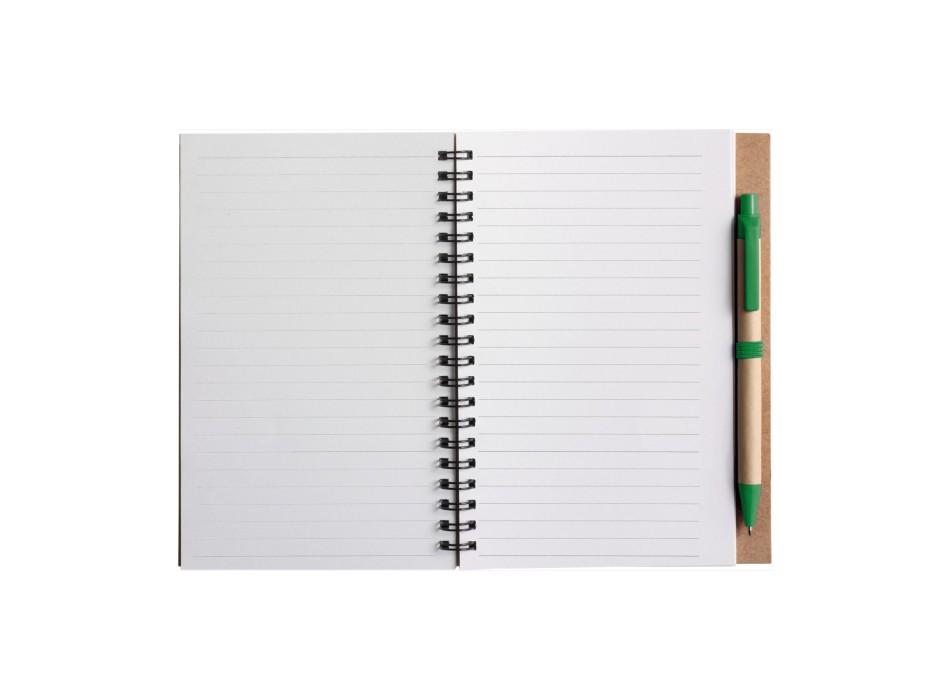 Notebook Stella | Recycled cardboard | Lined | With ballpen FullGadgets.com