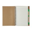Notebook Stella | Recycled cardboard | Lined | With ballpen FullGadgets.com