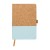 Taccuino formato +/- A5 in sughero e cotone Trevor