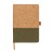 Taccuino formato +/- A5 in sughero e cotone Trevor