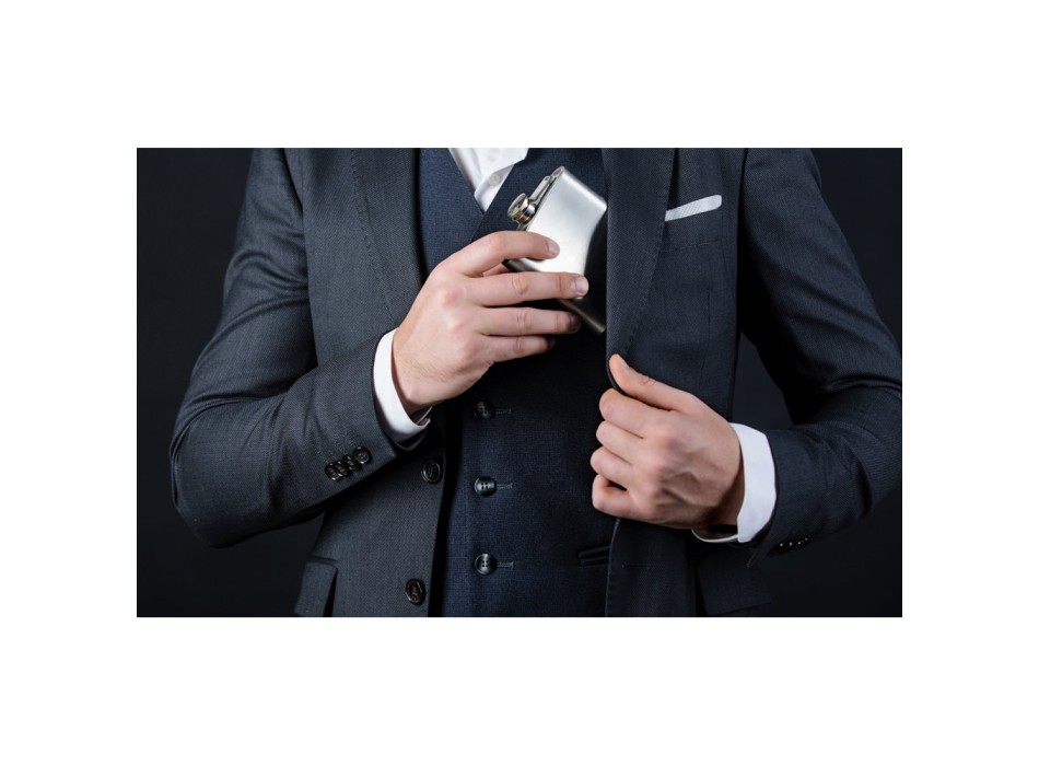 NOVAK. Set bottiglia e bicchieri in acciaio inossidabile 200 mL FullGadgets.com