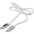Nylon fabric charging cable 65W Claudia FullGadgets.com