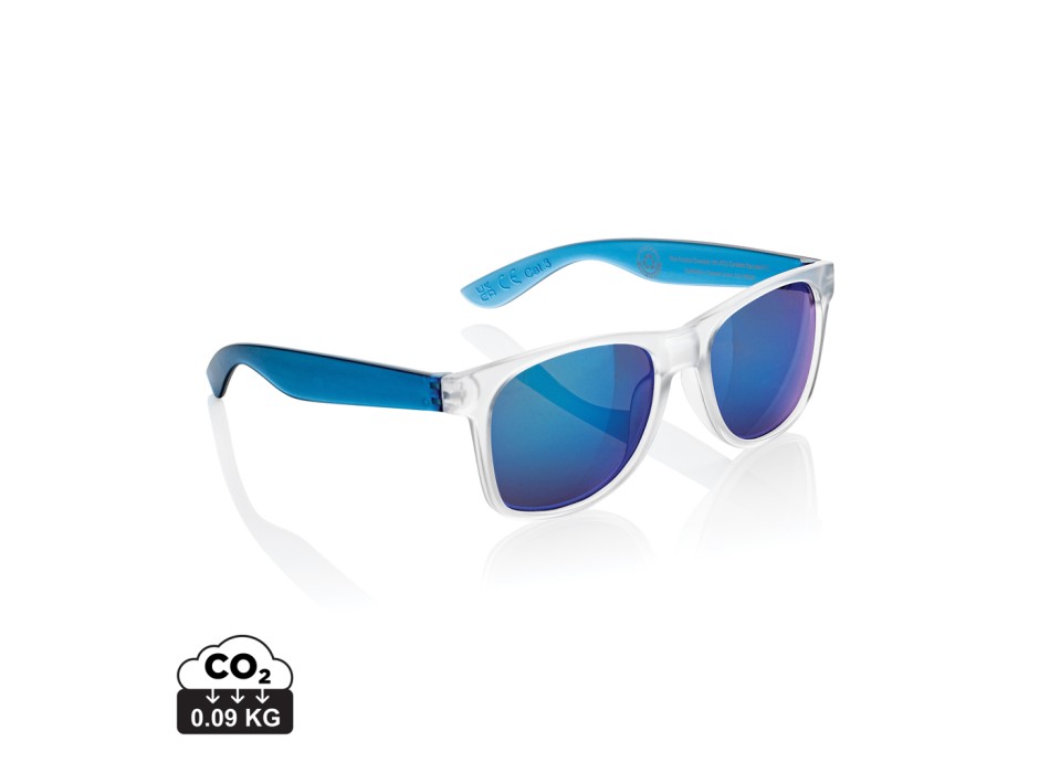 Occhiali da sole con lenti a specchio in PC riciclato Gleam FullGadgets.com